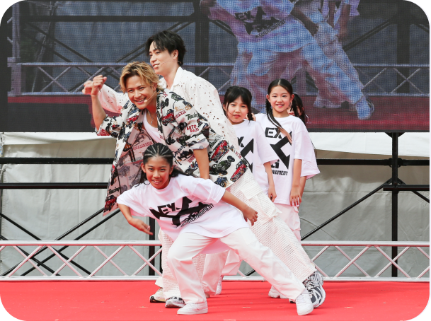LDHダンスワークショップの様子